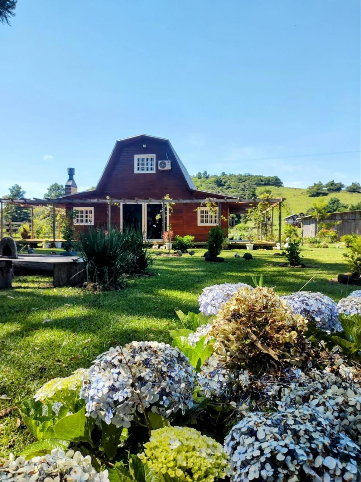 Pousada Rancho Do Lago Osorio Bagian luar foto